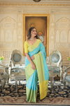 KA 3008 Kanjivaram Silk Designer Sarees Wholesale Clothing Suppliers In India